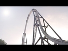 FULL Throttle (Off-Ride) World's Tallest Looping Coaster Six Flags Magic Mountain NEW HD