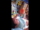 Dylan playing play gym @ 2mth 3wks