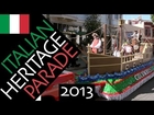 Italian Heritage Parade 2013 San Francisco North Beach (compilation)