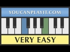 Donkey Kong - Game Start [Very Easy Piano Tutorial]