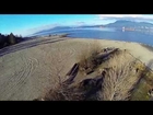 Cold day, quad copter flight.