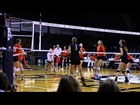 Butler Volleyball Highlights vs. UT Martin
