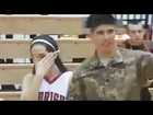 College Basketball Player Surprised By Her Military Brother, Home From Afghanistan