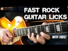 Fast Rock Guitar Licks