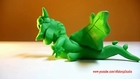 3D Green Funny animals - Sculpting by eKolonjaStdio