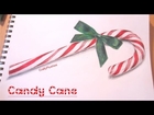Candy Cane Speed Drawing