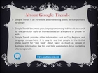 Google Trends - How to Use Google Trends Effectively
