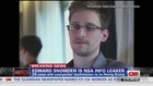 Edward Snowden is NSA info leaker