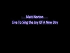 Matt Norton New CD Recording - Interview Part 1