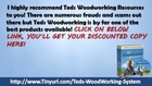 Fine Woodworking Tips, Tools and Projects By Teds Woodworking