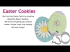 Get into the Easter Spirit by creating Beautiful Easter Cookies.